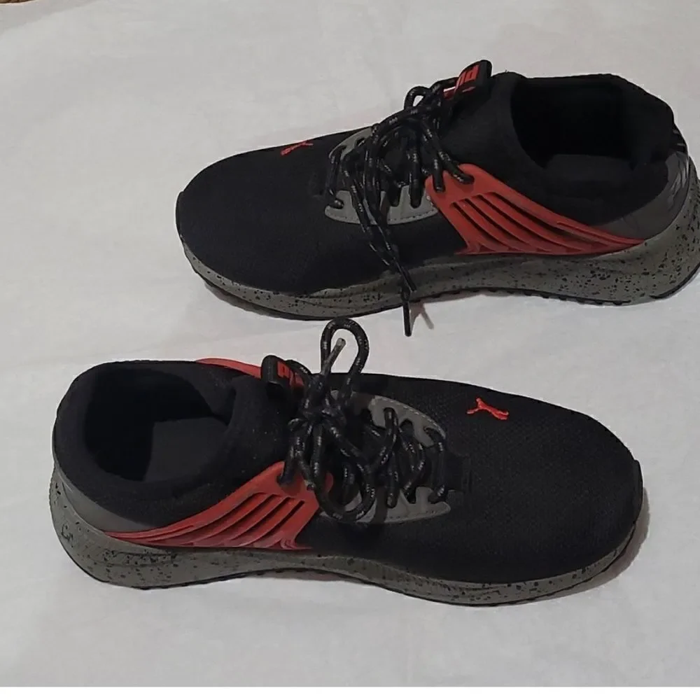 Puma 382432-01 Gray Black Lace up